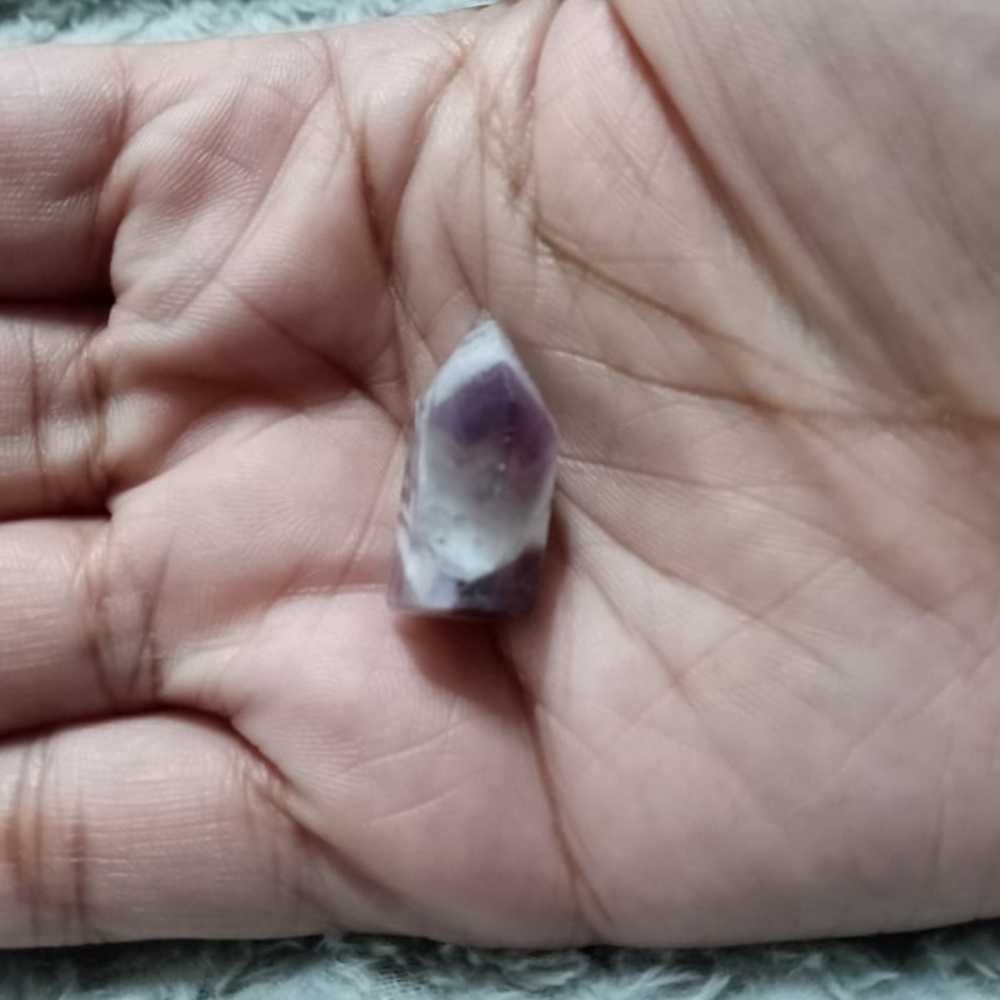 Amethyst Polished Standing Point - Picture 2 of 3